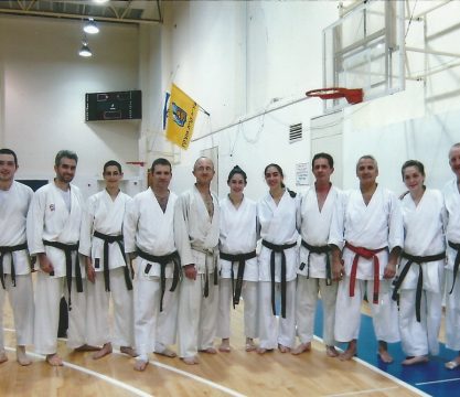 מחנה אימונים עם סנסאיי סרג' שוראקי דאן 9 מצרפת 2012