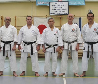 השתלמות מאמנים עם מאסטר אוקזאקי דאן 10